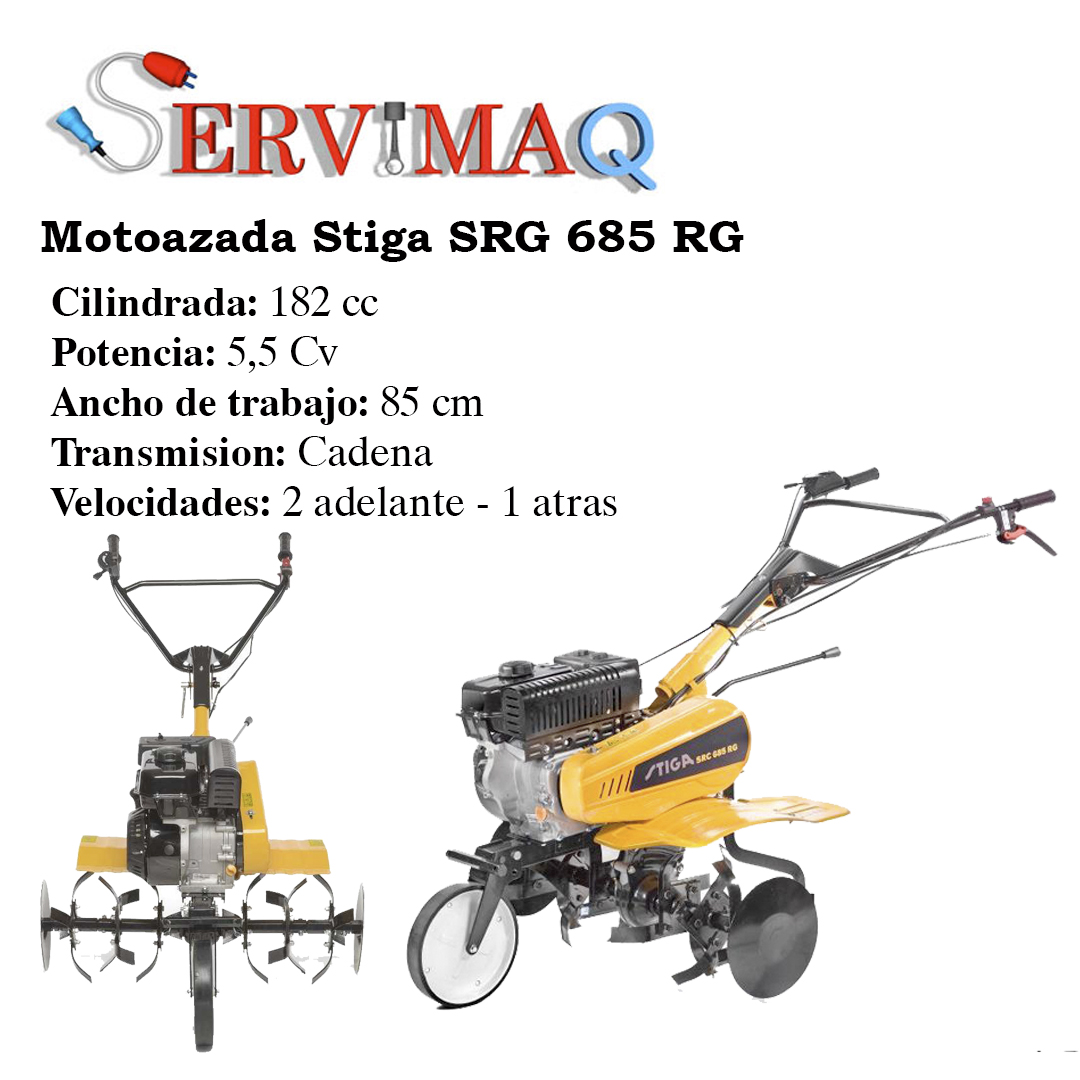 ≫ Motoazada Gasolina Stiga SRC 685 RG