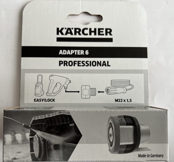 Adaptador Kacher 6 Easy!Lock - M 22X1,5